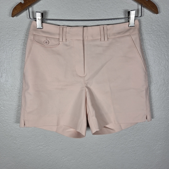 White House Black Market Pants - White House Black Market "The 5 inch Short Sz 00 Light Pink NWT